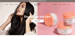Desktop Screenshot of lovehair.com