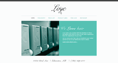 Desktop Screenshot of lovehair.ca
